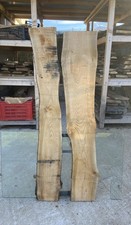 Coppia di tavole di legno di