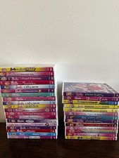 Lot Of 32 Barbie DVD Movies