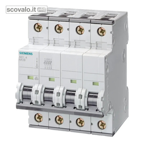 Magnetotermico siemens 16a - 4p,