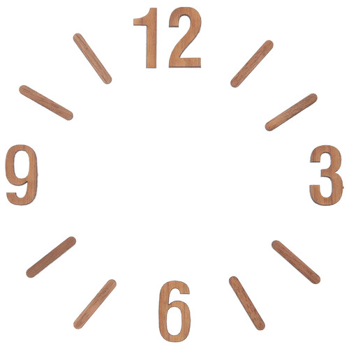 Orologio parete legno - orologio, in