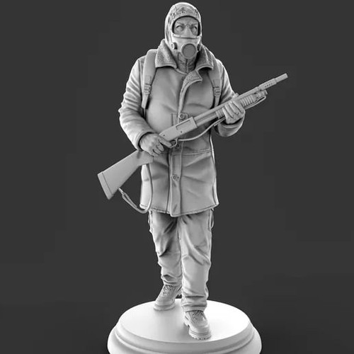 Eternauta juan salvo resin - l,