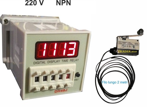 Conta pezzi contatore 220v - pezzi,