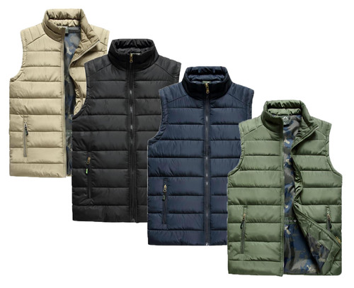 Uomo trapuntato gilet - da,