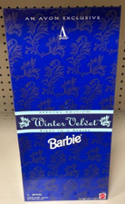 Winter Velvet Barbie Avon