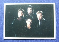 FIGURINA 136 U2 adesivo THE SMASH HITS COLLECTION PANINI vintage 1980