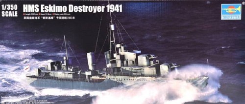 Modellino bateau hms eskimo - modellino,