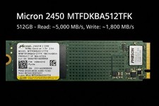 SSD NVMe Micron 2450 – 512