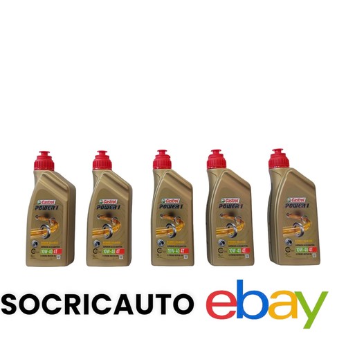 Litri olio motore castrol - litri,