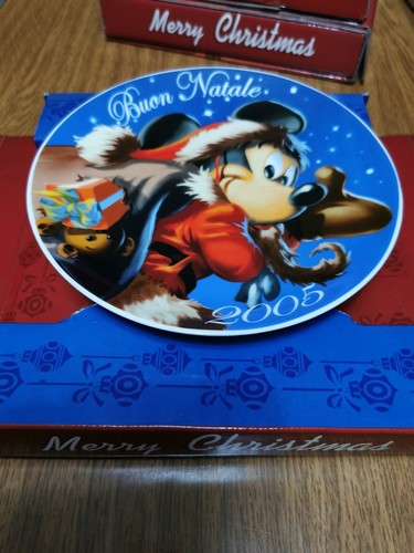Piatto natale disney 2005 - natale,