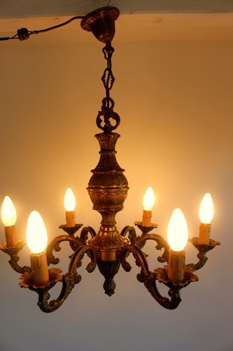 Lampadario antico francese