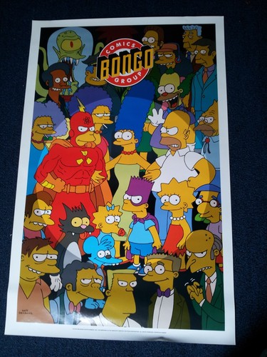 Simpsons poster 1993 - simpsons,