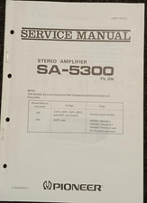PIONEER SA-5300 Amplificatore
