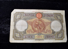 BANCONOTA 100 LIRE ITALIA 1926