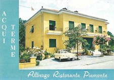 acqui terme  albergo ristorante piemonte   non viaggiata.1970