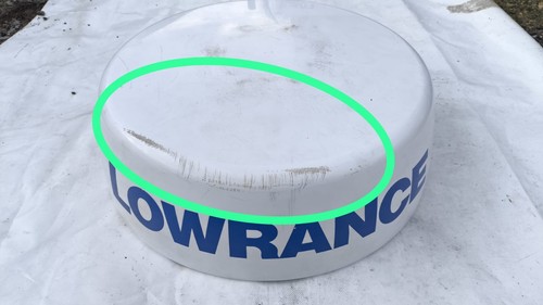 Couverture dome capot radar - couverture,