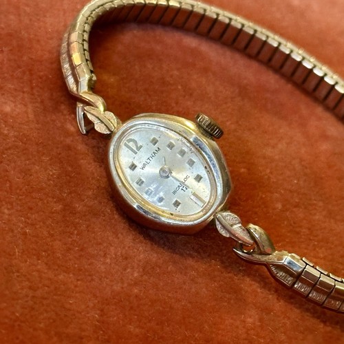 Raro waltham oro - bianco, 14k