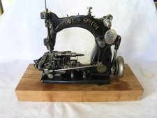 Rarità antica macchina da cucire UNION SPECIAL STUTTGART 1241 Singer Howe Peugeot