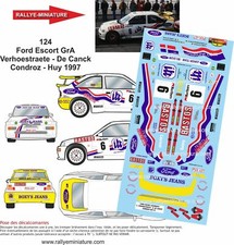 DECALS 1/43 REF 0124 ESCORT