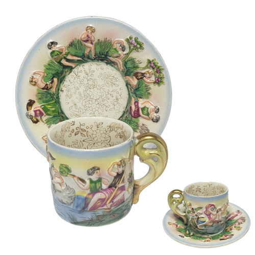 Tazza piattino caffè - piattino, da