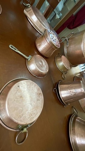 Pentole rame set completo - set,