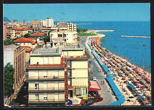 Cartolina pesaro lungomare - cartolina,