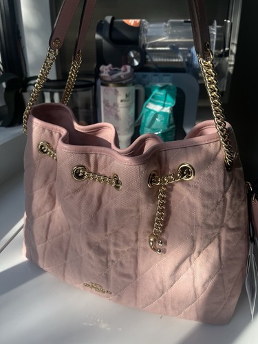 Borsa coach evelyn rosa - coach,