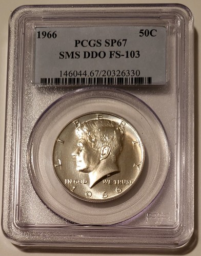Mezzo dollaro 1966 - kennedy, sms