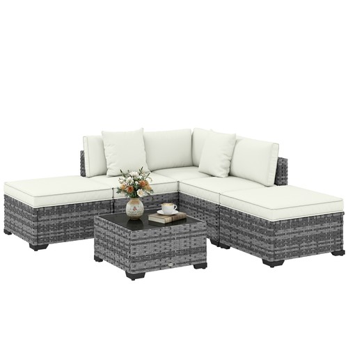 Outsunny set mobili giardino - set,
