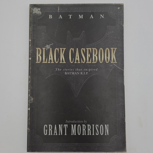 Batman the black casebook - batman,