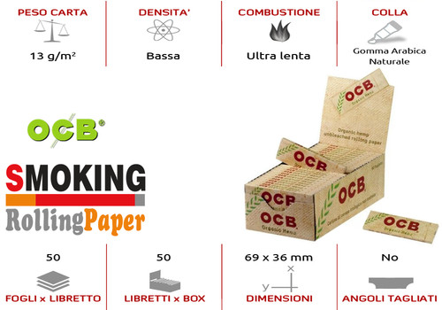 Cartine ocb organic - cartine,