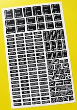 Cruscotto Custom Adesivo Set