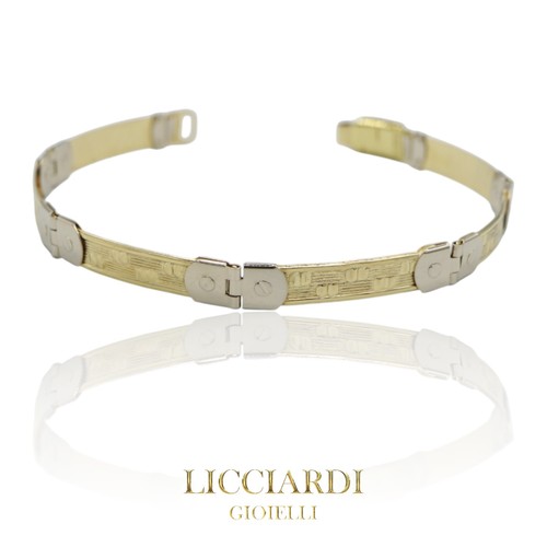 Bracciale uomo piastre - , semi