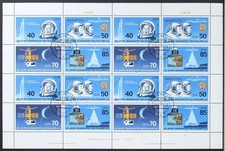 DDR ZD-Bogen 3005-3008 timbrato timbro primo giorno BERLINO ZPF e con DV 2 #NE089