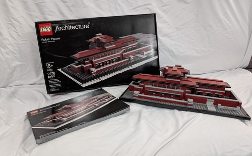 Lego architecture robie house - architecture,