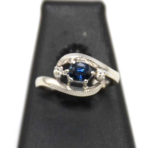 Anello zaffiro naturale - , e