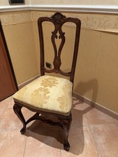 4x Sedie Artigianale Barocco Fatta A Mano