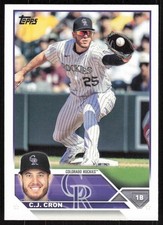 2023 Topps #63 C.J. Cron   -