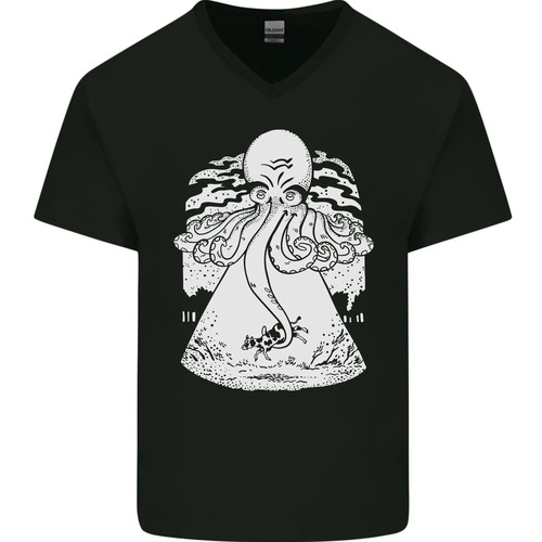 Shirt uomo alien octopus - t-shirt,