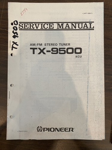 Pioneer 9500 tx9500 - tx-9500, tuner