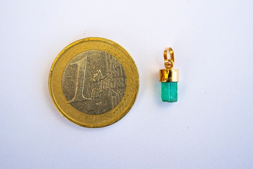 Ciondoli oro18ct smeraldo - ciondoli,