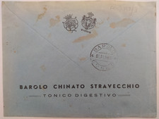 BAROLO (CUNEO) 1960 DITTA VINI CHINATO STRAVECCHIO OPERA PIA BUSTA RACCOMANDATA