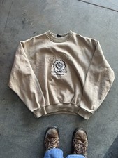 Felpa girocollo ricamata Karl