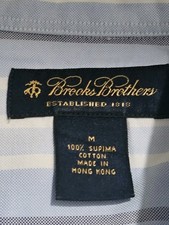 Camicia sartoriale uomo supima cotton Brooks Brothers  taglia M