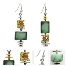  1 paio di orecchini in lega