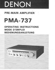 Denon PMA-737 Amplificatore