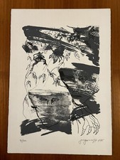 Ugo MAFFI - 1976 - Xilografia - 46x65 cm.- es. 90/100 - Storica