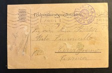 Agroma AUSTRIA 1914 Copertina Feldpost cartolina NAVALE nave Bellona annullo LEGGI** (6610