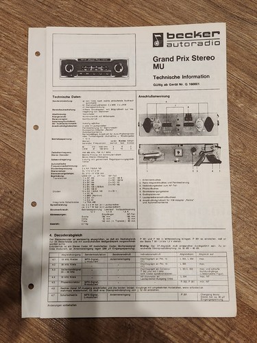 Harman becker autoradio - becker,