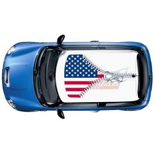 Adesivi bandiera USA con zip -
