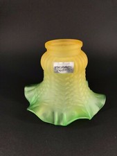 Vetro di ricambio paralume per applique lampade lampadari verde arancio campanel